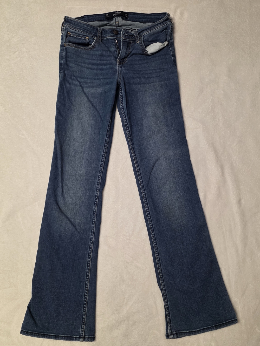 Hollister Dark Blue Boot Cut Jeans